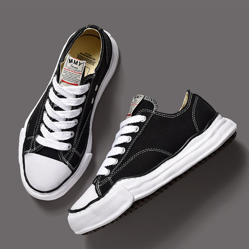 Chaussures de sport décontractées en toile pour hommes