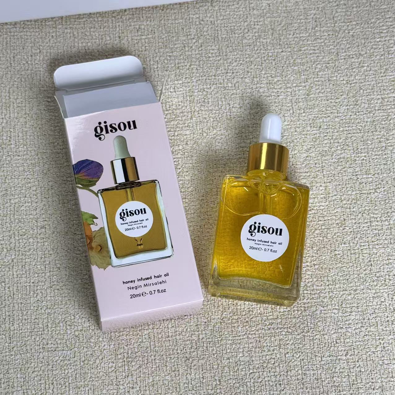 Huile Nourrissante pour Cheveux au Miel