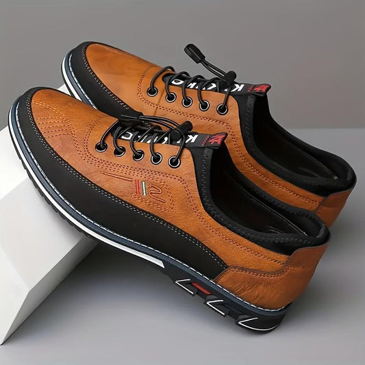 Chaussures Oxford en cuir pour hommes