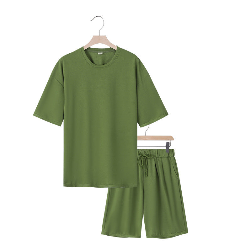 Ensemble de sport décontracté avec short et manches courtes