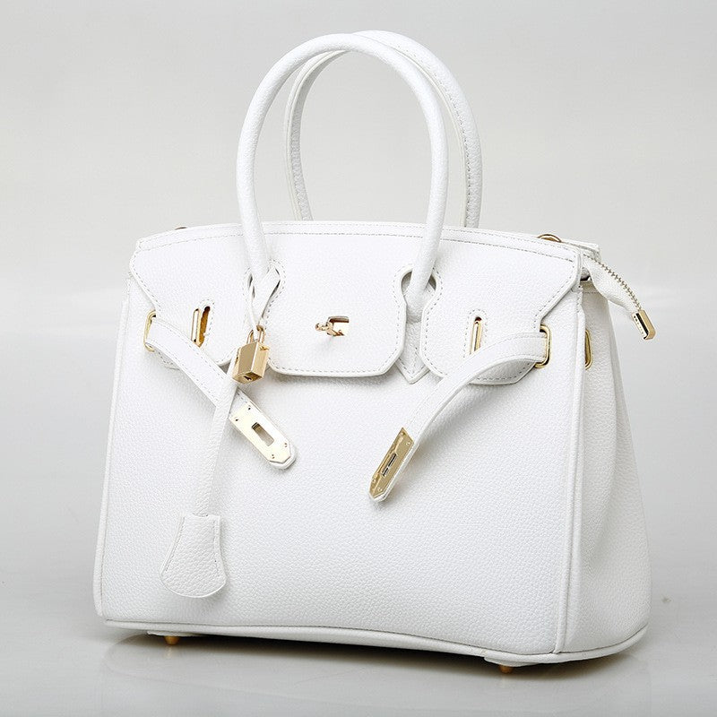 Sac à main tendance pour femme en cuir grainé