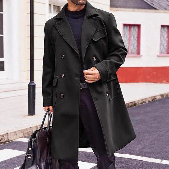 Manteau en laine pour homme