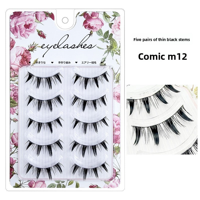Faux cils 10 paires effet naturel