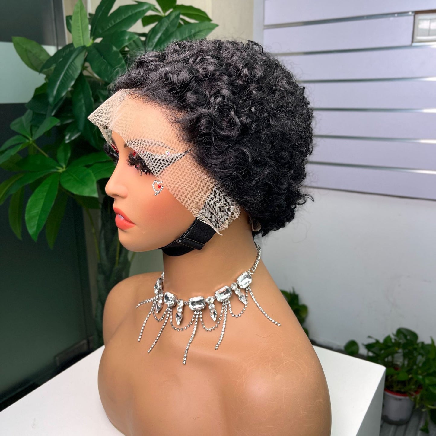 perruque en cheveux humains