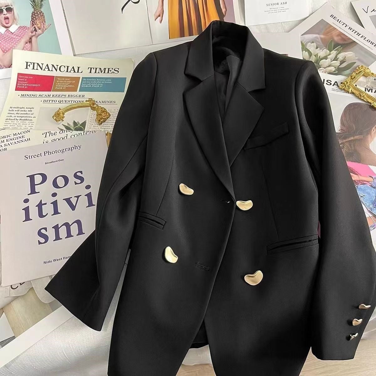 Veste de costume décontractée pour femmes