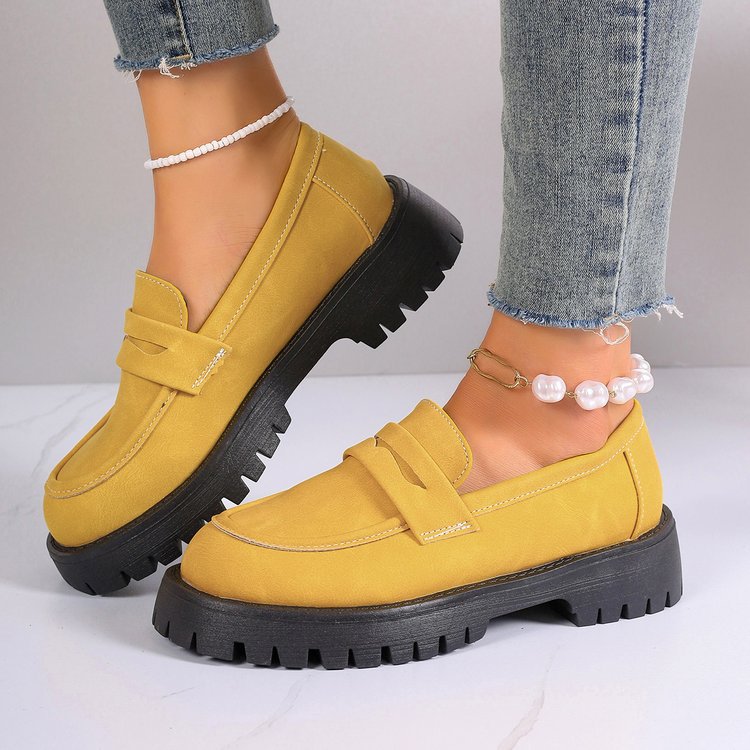 Mocassins à enfiler à tige basse