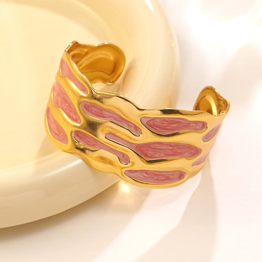 Bracelet Ouvert, à la Mode et Polyvalent pour les Déplacements