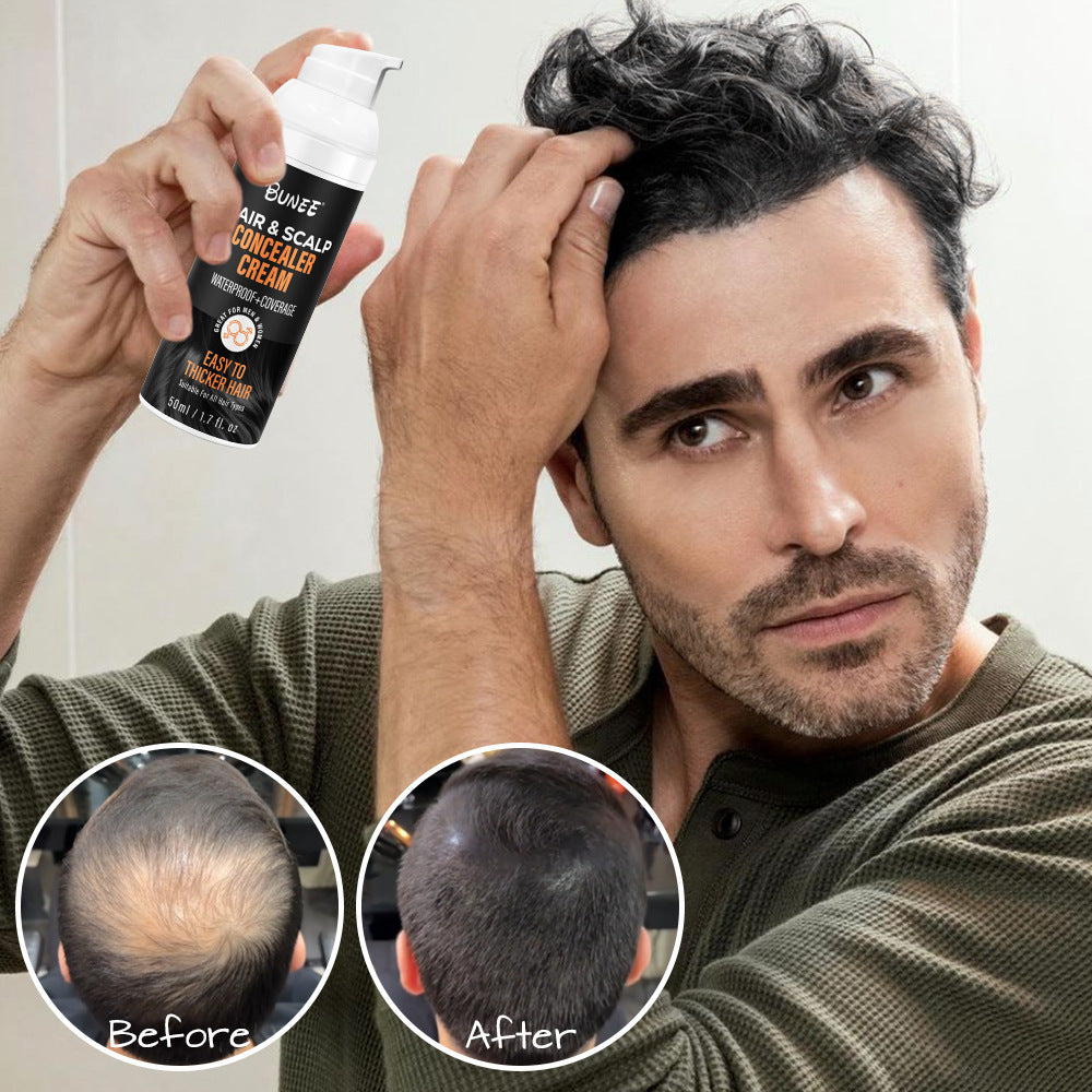 Cache-cuir chevelu pour cheveux clairsemés