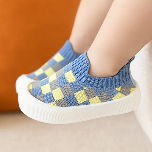 Chaussures pour tout-petits à semelle souple et respirante