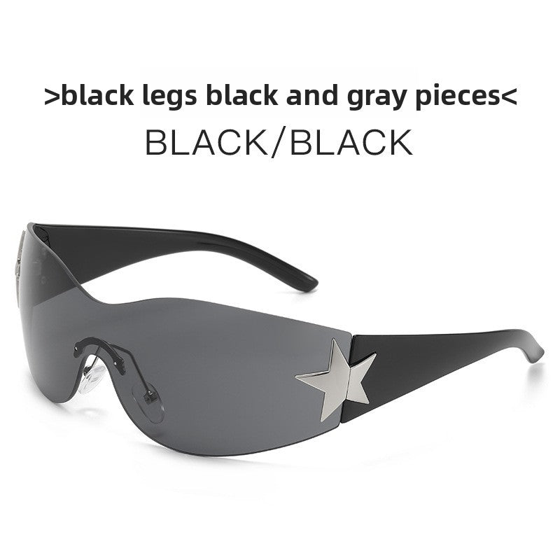 Lunettes de soleil polarisées Aviateur Y2K