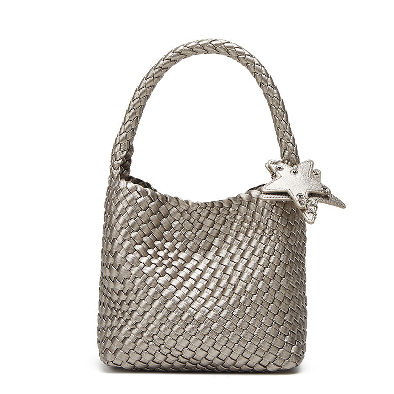 Sac fourre-tout grande capacité tissé à la main