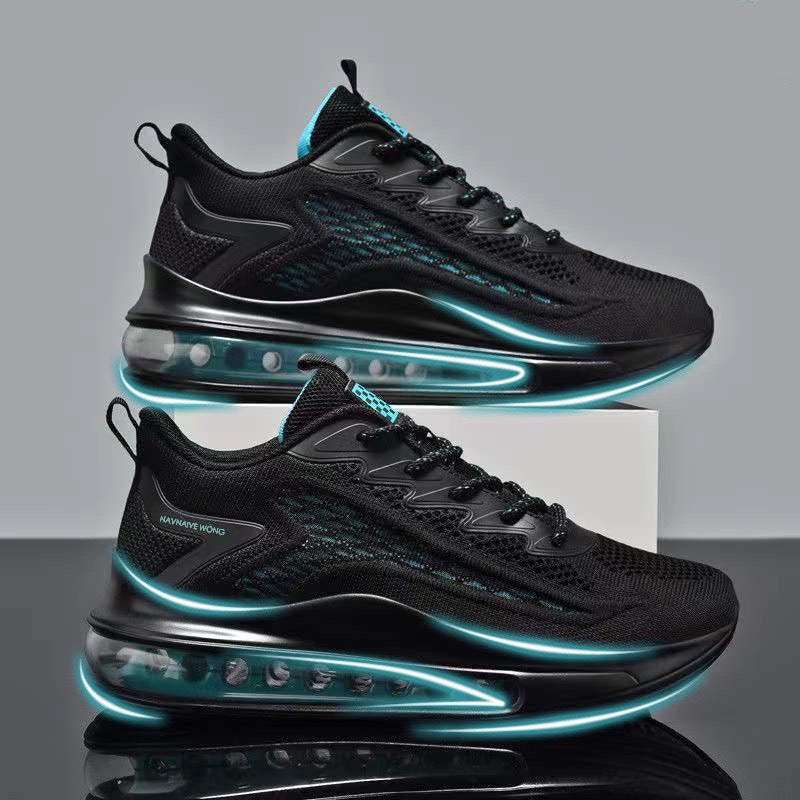 Chaussures de course à hauteur augmentée avec coussin d'air