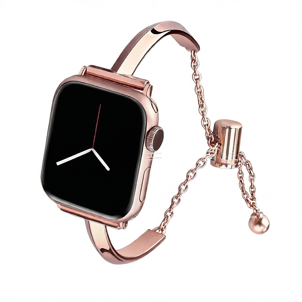 Applicable à l'Apple Watch avec le petit bracelet floral de style en T