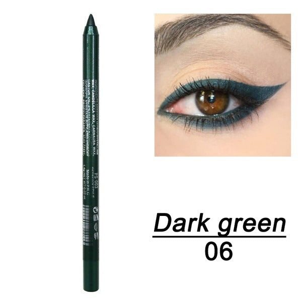Eyeliner gel waterproof 14 couleurs avec finition nacrée