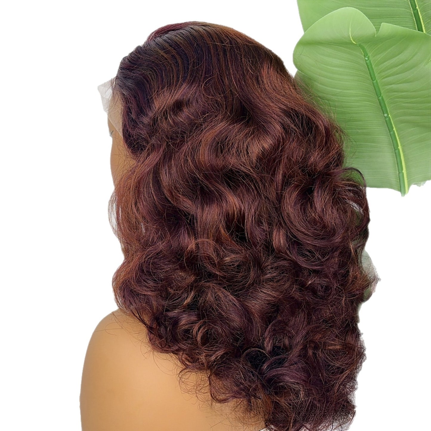 Perruque en cheveux humains Remy indiens, boucles rebondissantes, 20 pouces