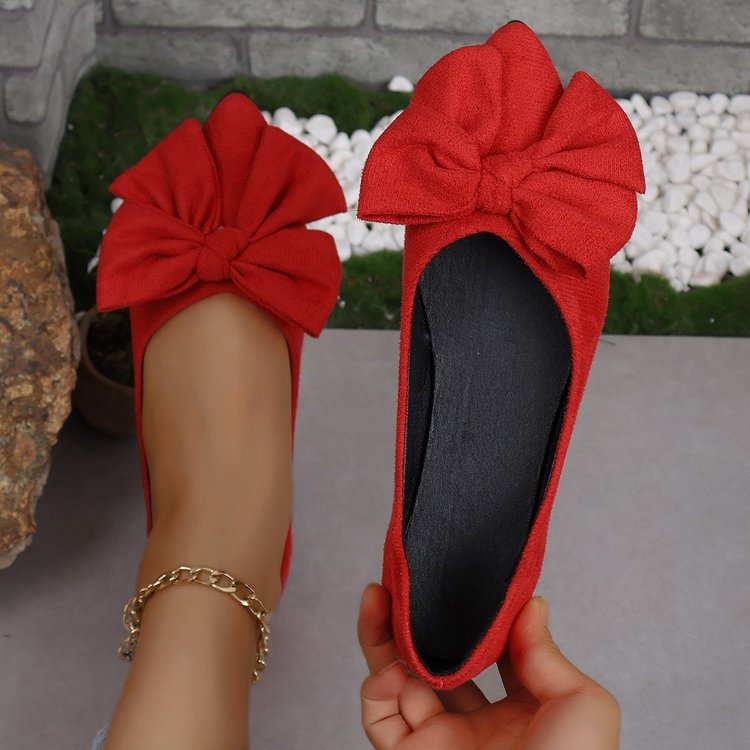 Chaussures plates pointues pour femmes