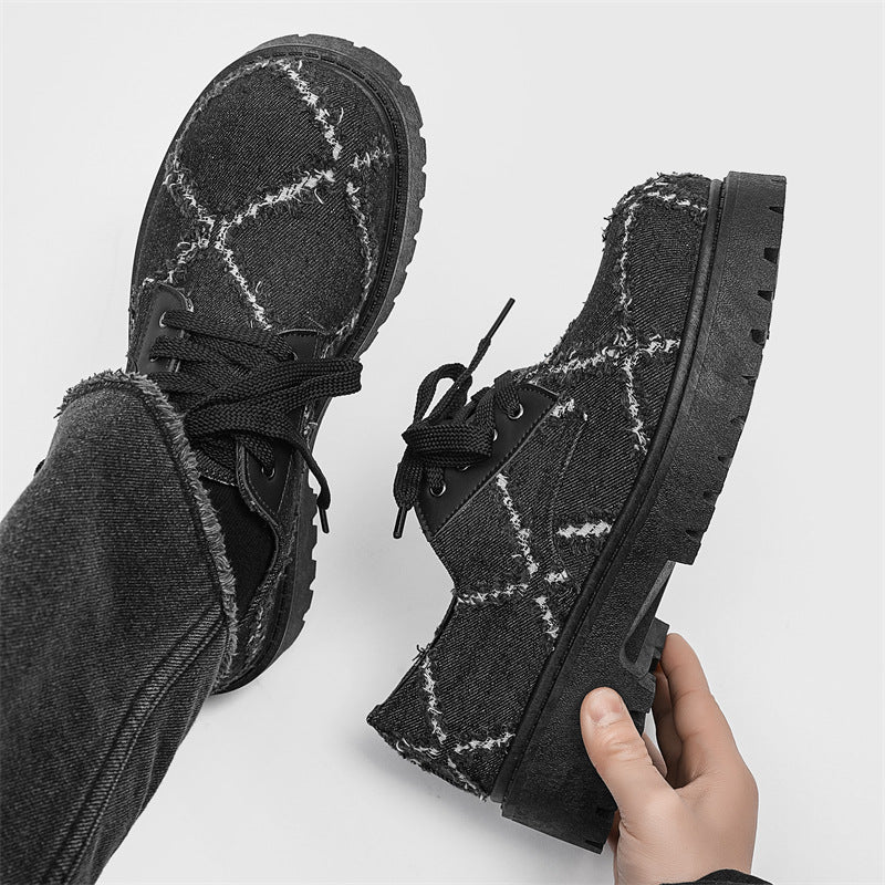 Chaussures en cuir décontractées pour hommes