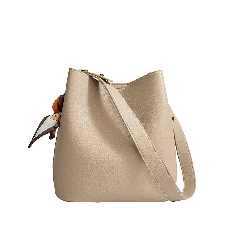 Sac bandoulière en cuir souple