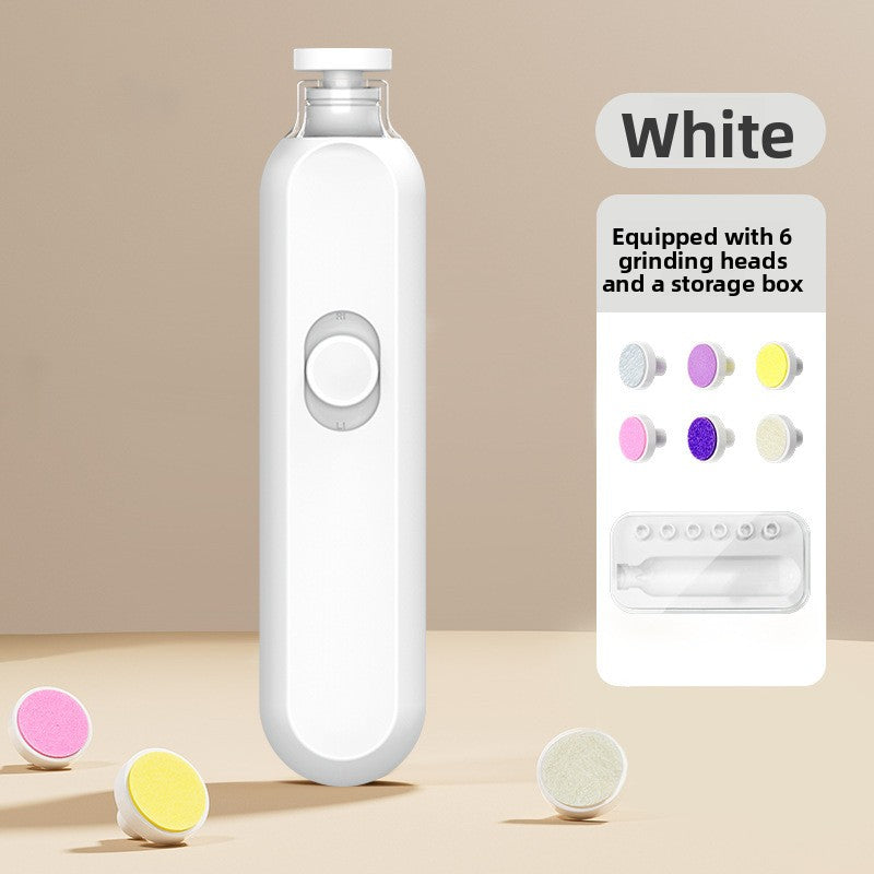 Lime à ongles rechargeable pour bébé avec veilleuse