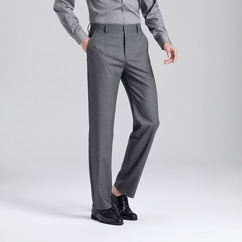 Pantalon droit décontracté pour hommes
