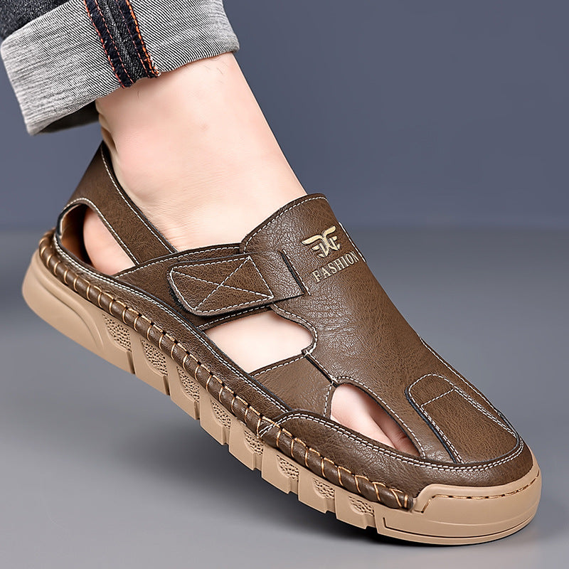 Chaussures en cuir pour hommes décontractées