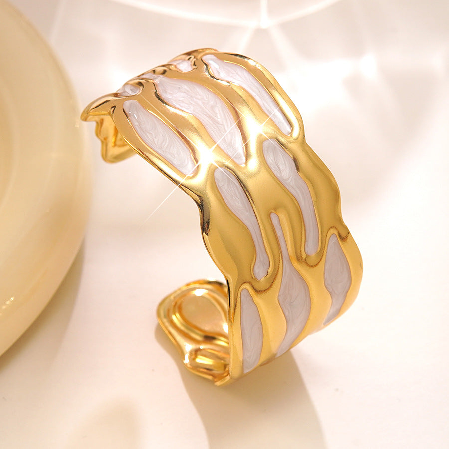 Bracelet Ouvert, à la Mode et Polyvalent pour les Déplacements