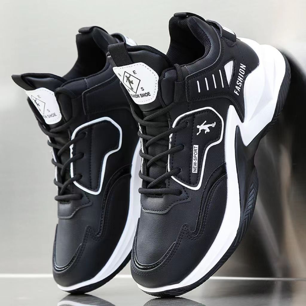 Chaussures de sport décontractées pour hommes, montantes, en maille respirante