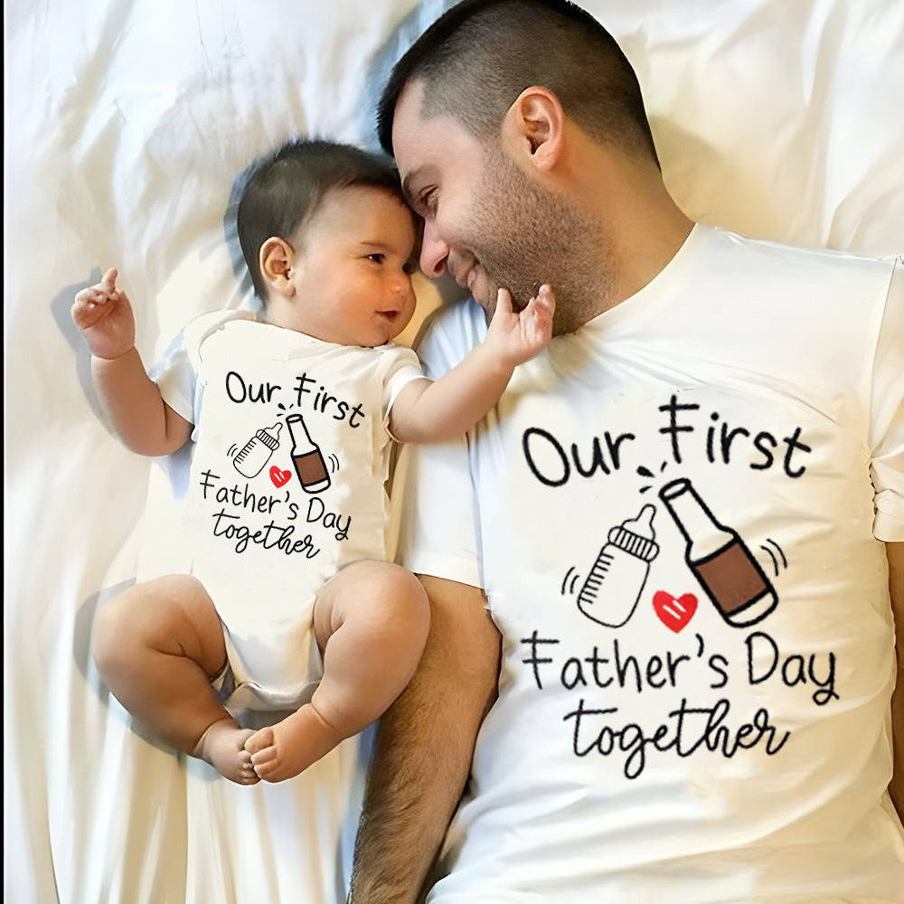 T-shirt parent-enfant