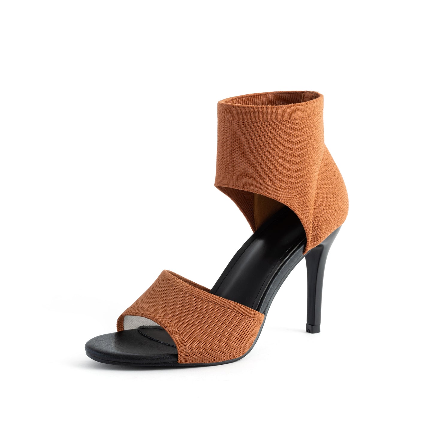 Sandales à talon fin pour femmes, style embrasse