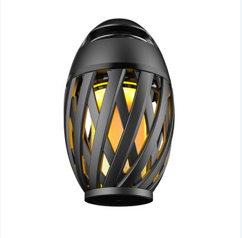 Enceinte Bluetooth à effet flamme