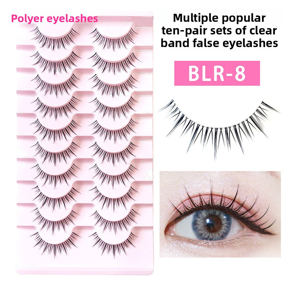 Faux cils 10 paires effet naturel