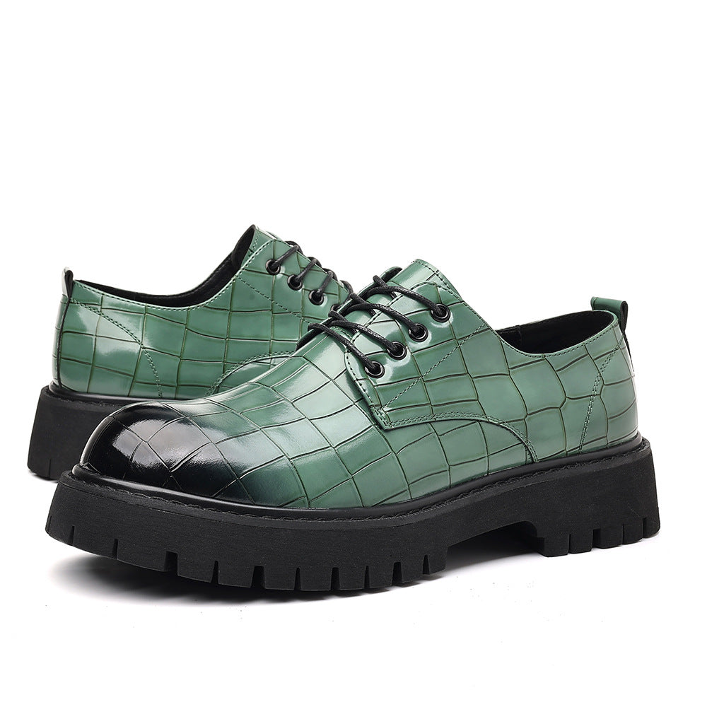 chaussures décontractées en cuir