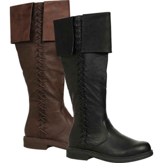 Bottes pour hommes rétro médiévales nordiques