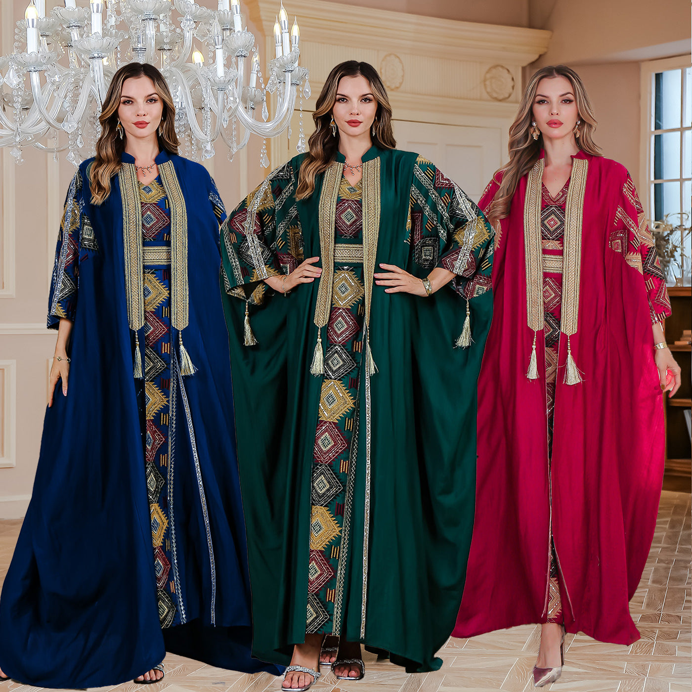 Abaya  brodée