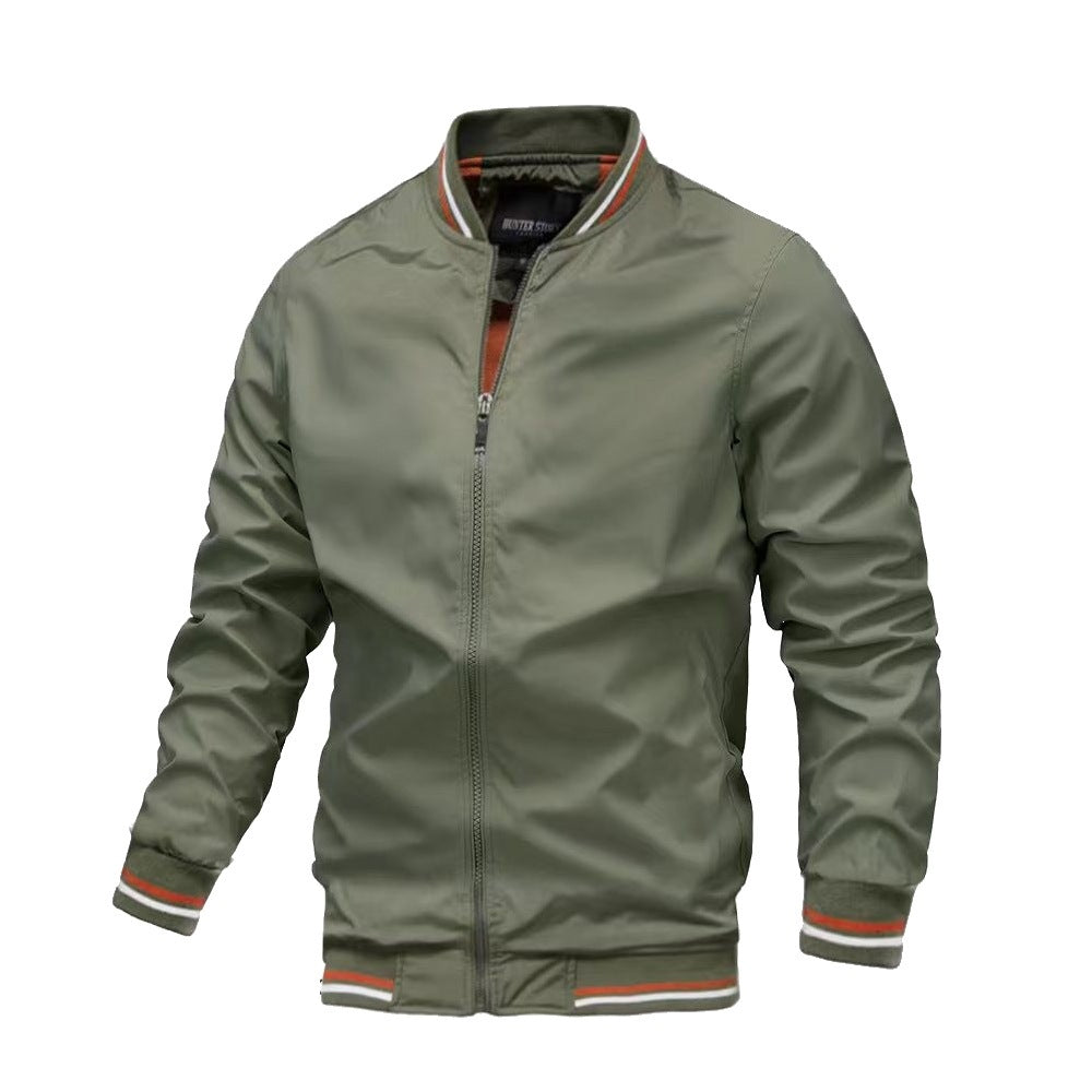 Veste zippée décontractée pour homme