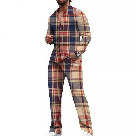 Chemise à manches longues costume décontracté