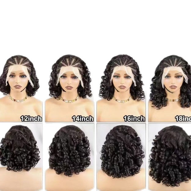 Perruque avec de vrais cheveux humains