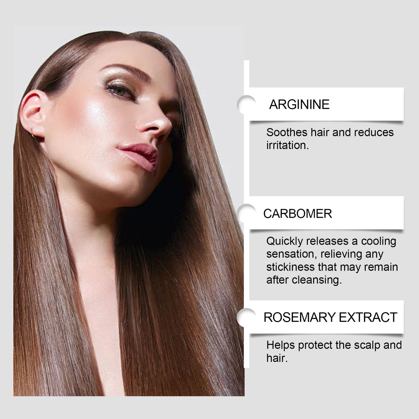 Spray de soin capillaire au romarin pour des cheveux lisses et brillants