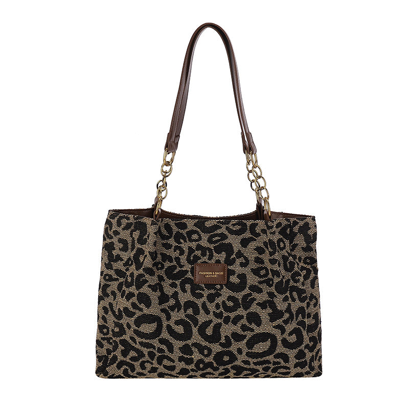 Sac cabas simple en toile à bandoulière