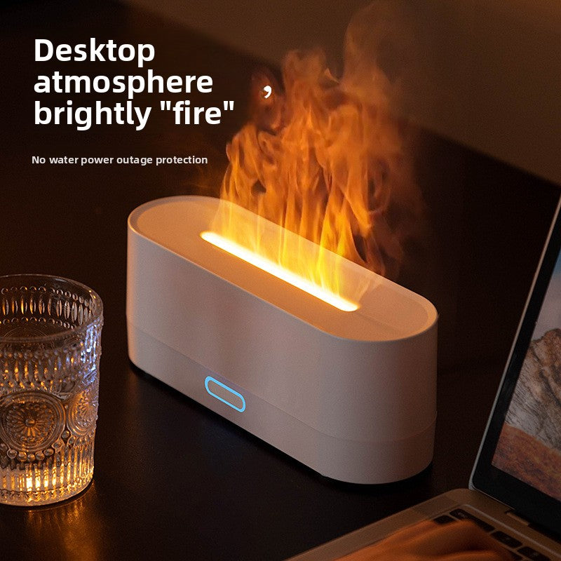 Diffuseur d'aromathérapie à flamme simulée