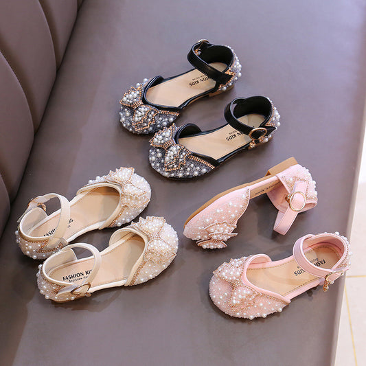 Chaussures :Sandales à nœud papillon pour enfants