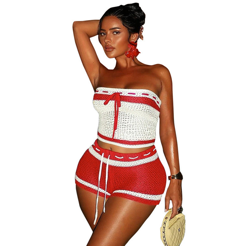 Shorts à bustier