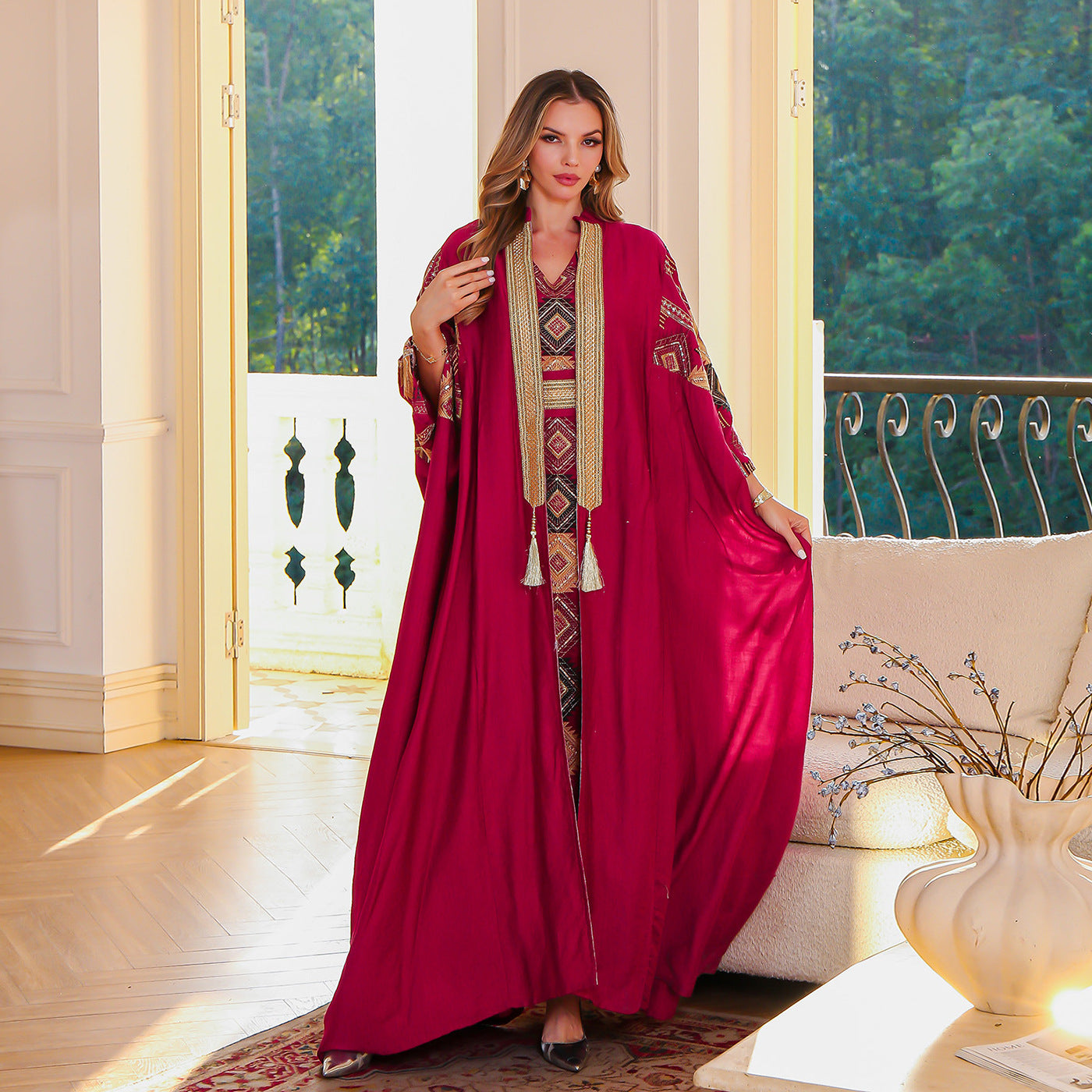 Abaya  brodée