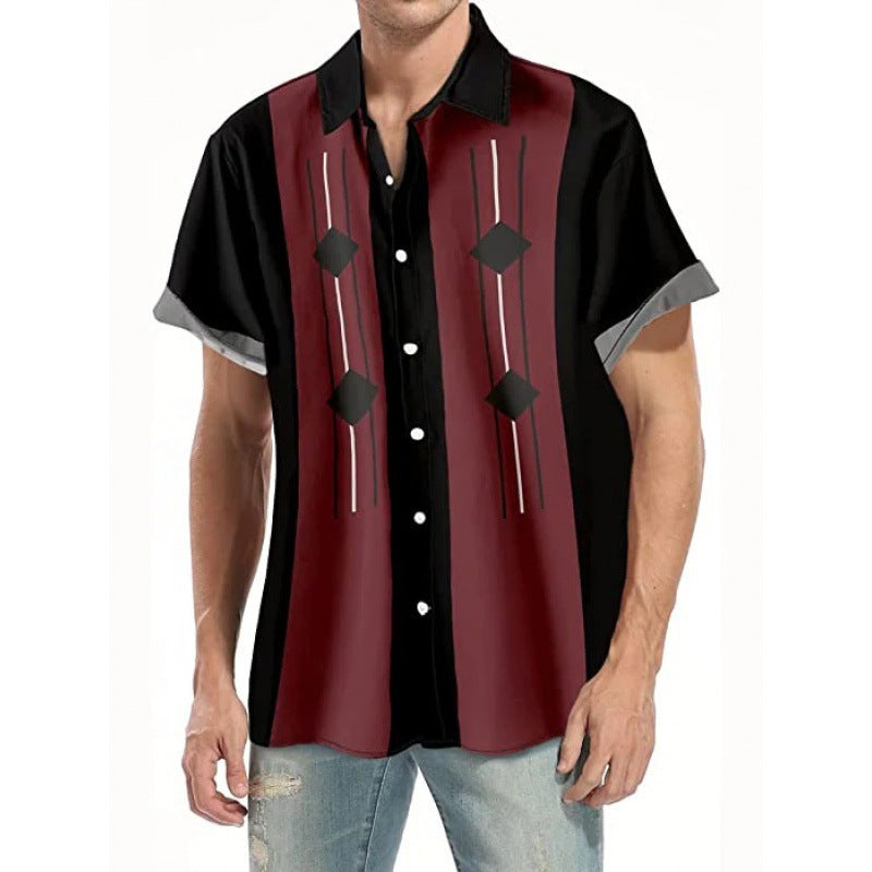 Chemise imprimée pour hommes