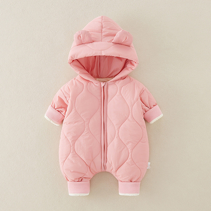 Combinaison d'hiver en coton pour bébé