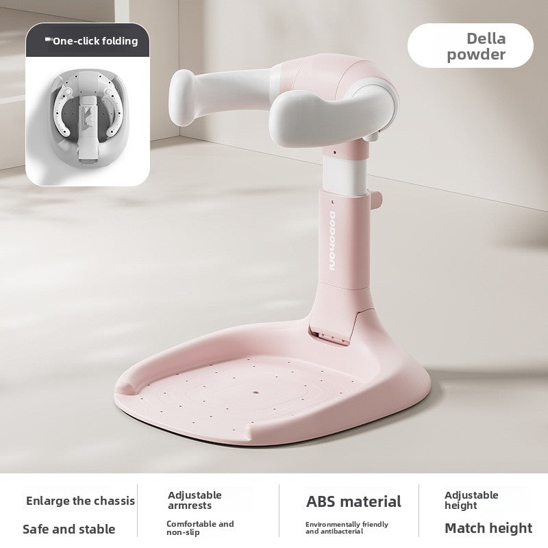 Étagère de bain pliable pour bébé avec base antidérapante