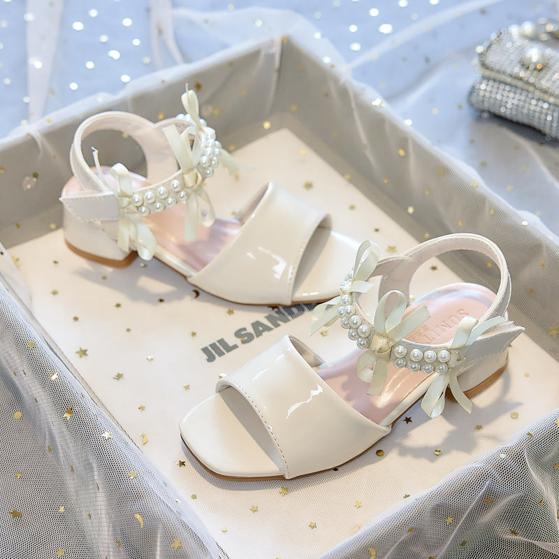Sandales d'été pour filles style princesse