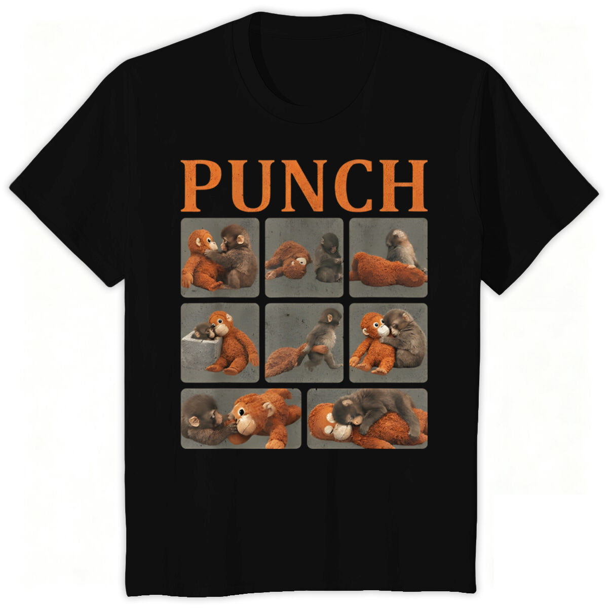 T-shirt à motif graphique Punch Monkey