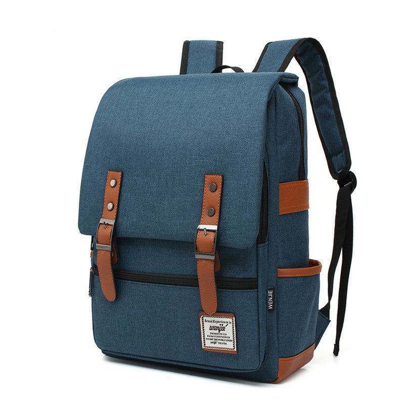 sac à dos de voyage en toile extérieure rétro pour hommes et femmes, de grande capacité