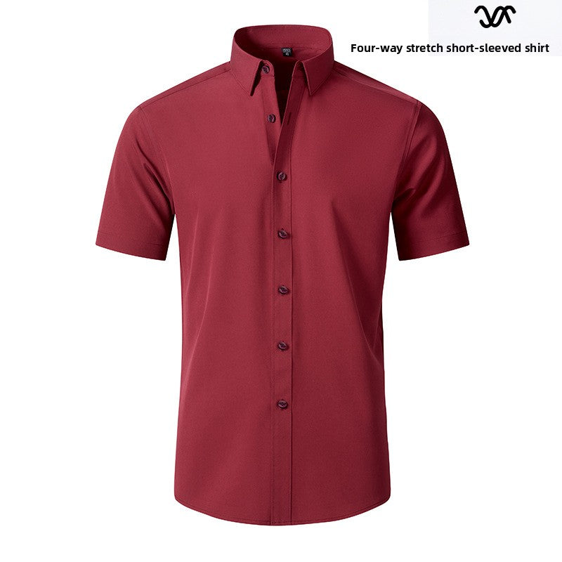 Chemise à manches courtes pour hommes